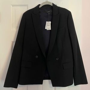 NWT black j crew blazer size 4
